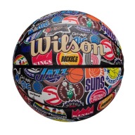 WILSON NBA All Teams Retro 7 BASKETBALOVÁ LOPTA Hardwood Classics