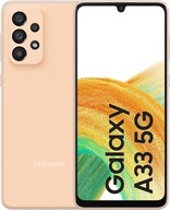 Smartfón Samsung Galaxy A33 6 GB / 128 GB 5G oranžová