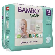 Bambo Nature: pieluchy jednorazowe Mini 2 S 3-6 kg