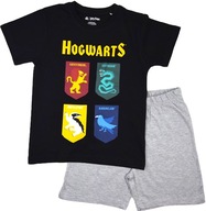 HARRY POTTER PIŻAMA PIŻAMKA CHŁOPIĘCA KRÓTKI RĘKAW T-SHIRT SPODENKI 164 R2