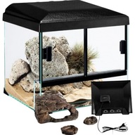 TerraSet Desert 30 Zestaw Terrarium z Wyposażeniem