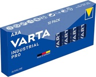 10x Bateria alkaliczna Varta Industrial AAA (LR03)