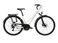 Bicykel Kross Trans 3.0 2024 rám DL 19 palcov Biela Varšava Veselá