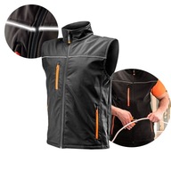 NEO 81-532-L BEZRĘKAWNIK KAMIZELKA ROBOCZY SOFTSHELL POLAR WODOODPORNY