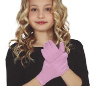 SUPER Detské rukavice ružové 16767BZ krátke