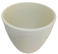 Doniczka osłonka kolor kremowy ekri ceramiczna marki Cermax