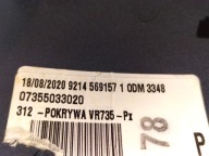 cover cap mirrors right FIAT 500 07