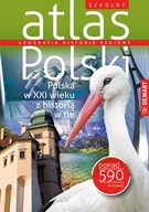 Szkolny atlas Polski geografia historia Nowy 18/19