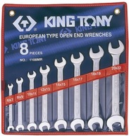 Sada plochých kľúčov King Tony 1108MR