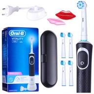 Szczoteczka Elektryczna Oral-B Vitality 100 + KOŃCÓWKI Czarna