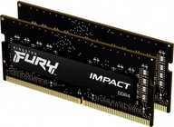 Kingston Fury Impact 2x8GB 2666MHz DDR4 SODIMM