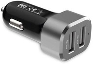 ŁADOWARKA SAMOCHODOWA 2X USB 24W - CRONG CHARGER