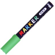 MARKER AKRYLOWY OZDOBNY DEKO 1-2 MM ZIELONY MG