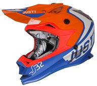 Kask JUST1 J32 KIDS VERTIGO blue-fluo orange YM