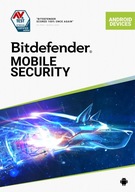 Bit Defender Mobile Security Android 2024 PL 1 rok + VPN - Ochrona