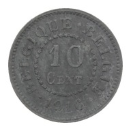 [M9797] Belgium 10 cent 1916
