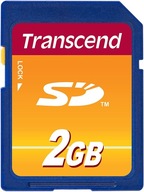 TRANSCEND NOWA prawdziwa markowa karta SD 2GB