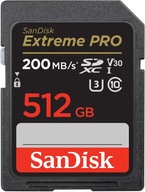 SanDisk EXTREME PRO 512GB 100MB/s karta pamięci SD