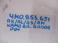 Grille AUDI Q7 4M0 4M0853651 KAMERA RADAR