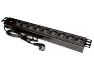 Alantec Listwa zasilająca rack 19'' wtyk CEE 7/7 3m