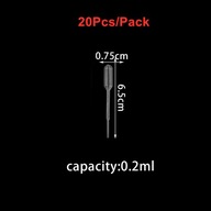 0.2/0.5/1/2/3ML jednorazové plastové pipety s p