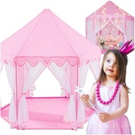 Namiot Księżniczki Domek Zamek dla Dzieci Pałac do Domu Ogrodu 140x140