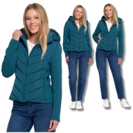 Rövid női átmeneti kabát kapucnival, őszi, meleg MORAJ