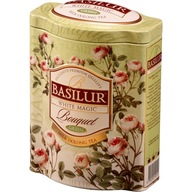 Herbata Basilur Bouquet Green White Magic 100g puszka liściasta milk oolong