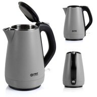 Elektromos vízforraló First Austria 5407-4-GR 1200 W 1 literes, ezüst/szürke