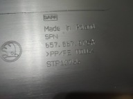 Skoda Scala 2020 Blende Abdeckung hinten heckklappe