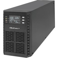 Qoltec Zasilacz awaryjny UPS 2kVA 2000W Power Factor 1.0 LCD EPO USB Online