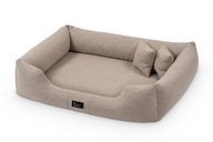 Exclusive Bed ortopedický pelech pre psa Bruno - Aura béžová 160 cm x 110 cm