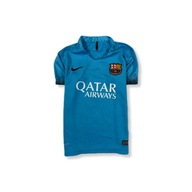 Nike Dri-Fit T-Shirt Dziecięcy Chłopięcy FCB Football Logo Unikat 6Y 7Y