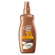 AVON Olej SPF 15 Urýchľujúci opaľovanie