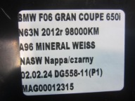 BMW 6 F06 GRAN COUPE passenger compartment boot left 51477276941 7276941