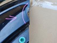 VW TOUAREG III fender right front ORYG front