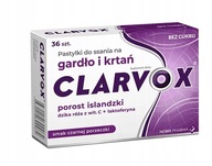 Clarvox čierne ríbezle 36 pastiliek