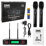 DNA VM DUAL VOCAL SET PODWÓJNY ZESTAW 2 x mikrofon bezprzewodowy doręczny