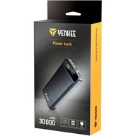 Powerbank Yenkee YPB 3010 2xUSB LCD Micro USB USB-C Lighting 30 000 mAh