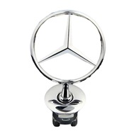 EMBLEMATICKÁ HVIEZDA ZNÁMKA LOGO MERCEDES NA PREDNEJ STRANE MASKY S211 W211 W220