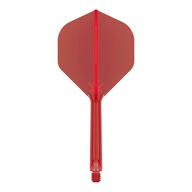 System Target K-Flex Piórka + Shafty Dart Czerwone Medium