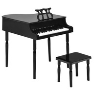 Fortepian ze stołkiem dla dzieci Pianino R