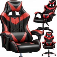 Gamer szék forgatható SZÁMÍTÓGÉPES JÁTÉKOS szék FOX-3 PIROS