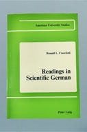 Readings in Scientific German American Studies