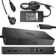 Stacja dokująca Dell WD19S USB C HDMI DP Oryginalny Zasilacz 180W 7,4mm