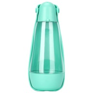 Zásobník na pohár na fľašu pre psov na vodu zelený