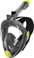 Celotvárová maska na potápačský šnorchlovanie NEPARUJE veľ. L/XL kol.30