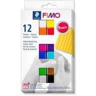 Zestaw Fimo Soft Basic - 12 x 25 g