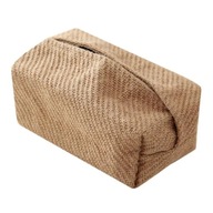 1/2PCS Japanese-style Cotton Linen Tissue Box Napkin Holder Home Living