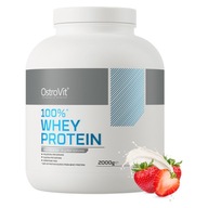 OstroVit 100% Whey Protein 2000 g Srvátkový proteín WPC 80 HMOTNOSŤ BCAA EAA